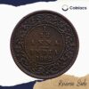 1/12 Anna Victoria Queen Crowned 1862 Copper Historic Coin, British India Uniform Coinage, Collectible - Image 3