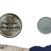 Two Annas Victoria Empress 1896 'B' Incuse Bombay Mint Silver Coin, British India Uniform Coinage, Collectible. - Image 4