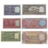NOTAPHILY Vintage Set of 1,2,5,10,20,50 Rupees (6 Pieces SET) in UNC Condition BB - Image 3