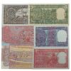 NOTAPHILY Vintage Set of 1,2,5,10,20,50 Rupees (6 Pieces SET) in UNC Condition BB
