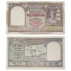 NOTAPHILY Rare 10 Rupees George VI Gov. C. D. Deshmukh (Burma Over Print) J-45 Prefix, British India Bank Note, (Burma Currency Board) XF+