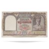 NOTAPHILY Rare 10 Rupees George VI Gov. C. D. Deshmukh (Burma Over Print) J-45 Prefix, British India Bank Note, (Burma Currency Board) XF+ - Image 2