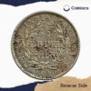 Scarce 1/4 Rupee Victoria Queen Divided Legend 1840 CE (Sheriff ) 10 Berries (6L +4R ) Silver coin, British India Uniform Coinage, Collectible. - Image 3
