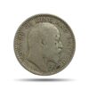 Scarce Half Rupee Edward VII 1907 Calcutta Mint Silver Coin, British India Uniform Coinage, Collectible.