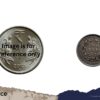 Two Annas Victoria Queen Divided Legend 1841 CE (With Sherif) 9 Berries (5L + 4R) Silver Coin, British India Uniform Coinage, Collectible - Image 4
