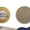 1 Riyal Abd al-Aziz 1367 AH (1948 CE) Silver Coin, Saudi Arabia, Collectible. - Image 4