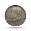 Half Dollar (Kennedy Half Dollar) 1964 United States Mint of Philadelphia Silver Coin, United States of America, Collectible.