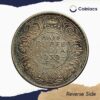 Half Rupee George VI King Emperor 1939 Calcutta Mint Silver Coin, British India Uniform Coinage, Collectible. - Image 3