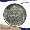 5 Kori Khengarji III with the name of Queen Victoria 1897 CE 1954 VS (Type 3) Silver Old Coin, Princely State of Kutch, Collectable. - Image 2