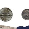 Scarce Quarter Rupee Shah Alam II RY-19 1204 AH (1819-29 CE) Murshidabad Mint (with dot privy mark) Silver old coin, Bengal Presidency, Collectible - Image 4
