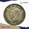 One Shilling George VI (English crest) 1944 Royal Mint Silver Coin, United Kingdom, Collectible. - Image 2