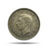 One Shilling George VI (Scottish crest) 1945 Royal Mint Silver Coin, United Kingdom, Collectible.