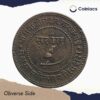 2 Paise Sayaji Rao III (1940-50 VS 1883-93 CE) Copper coin, Princely State of Baroda, Collectible. - Image 2