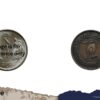 1 Pice Muhammad Sa'adat Ali Khan INO George V 1350 AH 1932 CE Copper coin, Princely State of Tonk, Collectible. - Image 4