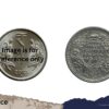 Extremely Rare Large ?5? Half Rupee George VI King Emperor 1945 Lahore Mint Large ?5? Variety Silver Coin, British India Uniform Coinage, Collectible. - Image 5