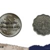 Scarce 1 Anna Edward VII King & Emperor 1908 Bombay Mint Copper-Nickel Coin, British India Uniform Coinage, Collectible. - Image 4