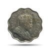Scarce 1 Anna Edward VII King & Emperor 1908 Bombay Mint Copper-Nickel Coin, British India Uniform Coinage, Collectible.