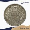 Scarce Half Rupee George V King Emperor 1919 Bombay Mint Silver Coin, British India Uniform Coinage, Collectible. - Image 3