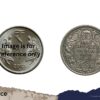Scarce Half Rupee George V King Emperor 1926 Calcutta Mint Silver Coin, British India Uniform Coinage, Collectible. - Image 4