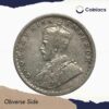 Scarce Half Rupee George V King Emperor 1926 Calcutta Mint Silver Coin, British India Uniform Coinage, Collectible. - Image 2