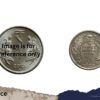 Scarce 1/4 Rupee George V King Emperor 1936 Calcutta Mint Silver Coin, British India Uniform Coinage, Collectible. - Image 4