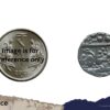 One Rupee Shah Allam II RY 31 1203 AH (1789 CE) Silver Coin, Princely State of Jodhpur - Feudatory Kuchaman, Collectible. - Image 4