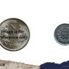 Two Anna Victoria Queen Divided Legend 1841 CE Silver Coin, British India Uniform Coinage, Collectible. - Image 4
