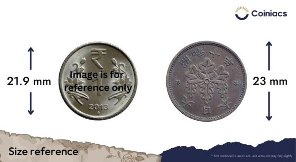1 Sen Showa 10th Year (1935) Copper Coin, Japan, Collectible. - Image 4