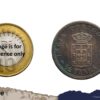 1/2 Tanga Carlos I MCMIII (1903 CE) Copper Coin, Portuguese India, Collectible. - Image 4