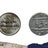 One Rupee Muhammad Shah RY 29 (Reign 1719-1748 CE) Surat Mint Silver coin, Mughal empire, Collectible - Image 4