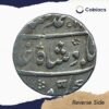 One Rupee Muhammad Shah RY 29 (Reign 1719-1748 CE) Surat Mint Silver coin, Mughal empire, Collectible - Image 3