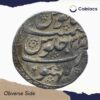 One Rupee Aurangzeb RY 32 (Reign 1658-1707 CE) Lakhnau mint Silver coin, Mughal Empire, Collectible - Image 2