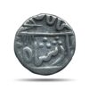 One Rupee Alamgir II (ND 1760-1850 CE) Chittor Mint Silver Coin, Princely State of Mewar, Collectible.