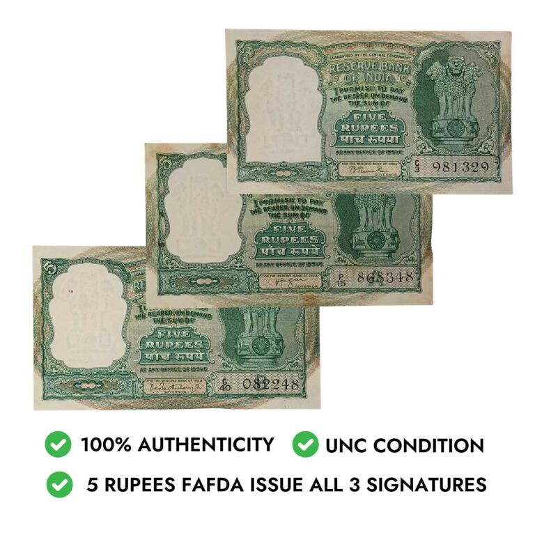 Notaphily NOTAPHILY Rare Authentic Vintage set of 3 Different Signature of 5 ...