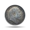 One Rupee Edward VII King & Emperor 1905 CE Bombay Mint Silver Coin, British India Uniform Coinage, Collectible.