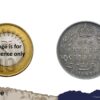 One Rupee Edward VII King & Emperor 1905 CE Bombay Mint Silver Coin, British India Uniform Coinage, Collectible. - Image 4