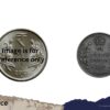 Scarce 1/4 Rupee Edward VII King And Emperor 1907 Calcutta Mint Silver Coin, British India Uniform Coinage, Collectible. - Image 4