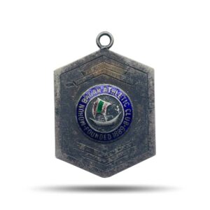 Rare Silver Mohun Bagan Athletic Club High Jump 2nd Prize 1962 Medal, Silver, Collectible.