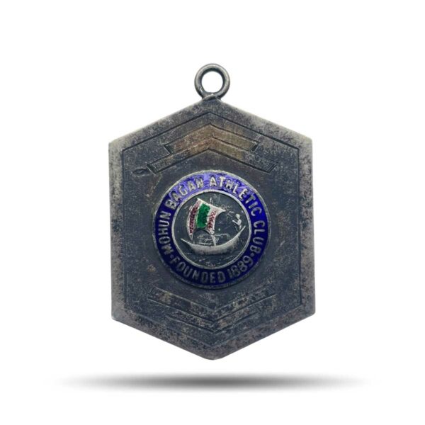 Rare Silver Mohun Bagan Athletic Club High Jump 2nd Prize 1962 Medal, Silver, Collectible.