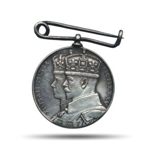 Rare The Silver Jubilee of King George V 1935 Medal, Silver, Collectible.