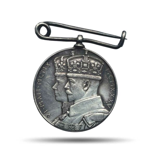 Rare The Silver Jubilee of King George V 1935 Medal, Silver, Collectible.