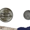 Two Annas Victoria Empress 1890 Calcutta Mint ('C' incuse) Silver Coin, British India Uniform Coinage, Collectable. - Image 4