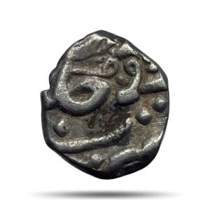 1/5 Rupee (Malabar) Shah Allam II (Reign 1760-1806 CE) Silver coin, Bombay Presidency, Collectible.