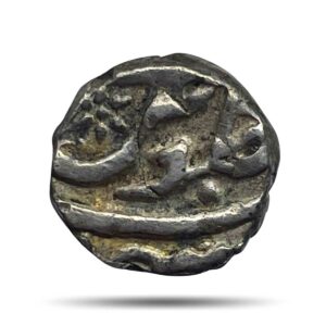 1/5 Rupee (Malabar) Shah Allam II (Reign 1760-1806 CE) Silver Old Coin, Bombay Presidency, Collectible.