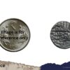 1 Tanka Shams ud-din Ibrahim Shah (Reign 1401 - 1440) Billon Coin, Sultanate of Jaunpur, Collectible. - Image 4