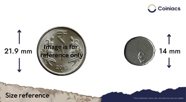 Karshapana Historic Punch Mark Silver Coin of Ancient India. - Image 4
