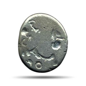 Karshapana Historic Punch Mark Silver Coin of Ancient India.