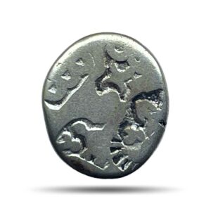 Karshapana Historic Punch Mark Silver Coin of Ancient India.