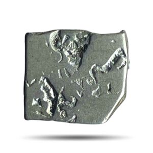 Karshapana Historic Punch Mark Silver Coin of Ancient India.