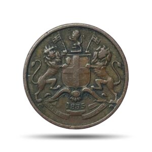 1/12 Anna East India Company 1835 Copper Coin, British India Uniform Coinage, Collectible.